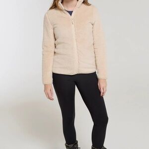 Women’s size 4 Mountain Warehouse full-zip teddy sweater